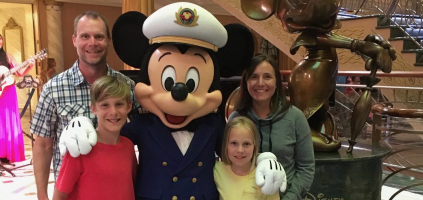 Sailing with Mickey